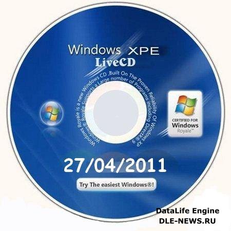 LiveCD Windows XPE (27/04/2011)