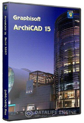 ArchiCAD 15 RUS + Portable версия + Большая библеотека обьектов