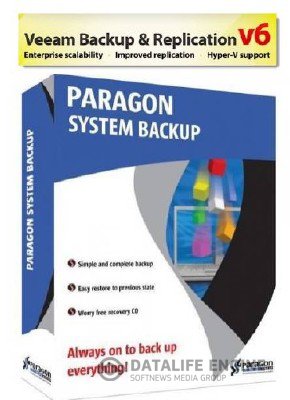 Paragon System Backup 10.5 + Veeam Backup & Replication 6.0