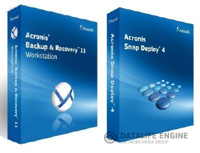 Acronis Backup & Recovery Workstation with Universal Restore 11 BootCD + Snap Deploy 4