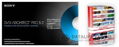 Sony DVD Architect Pro 5.2 + Темы для DVD Architect