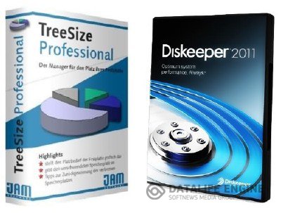 Diskeeper 2011 Pro Premier 15 + Portable + TreeSize Professional 5.5 + Portable 2012