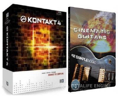 Native Instruments Kontakt 4.1 + Sample Logic - Cinematic Guitars (гитарные инструменты)