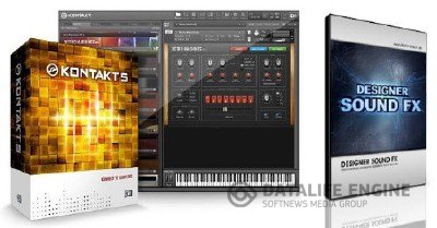 Native Instruments - Kontakt 5 + Коллекция из 500 аудио-FX и аудио элементов