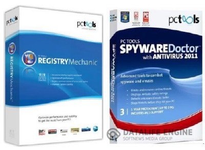 PC Tools Spyware Doctor with AntiVirus Final 8 + PC Tools Registry Mechanic 10 Portable