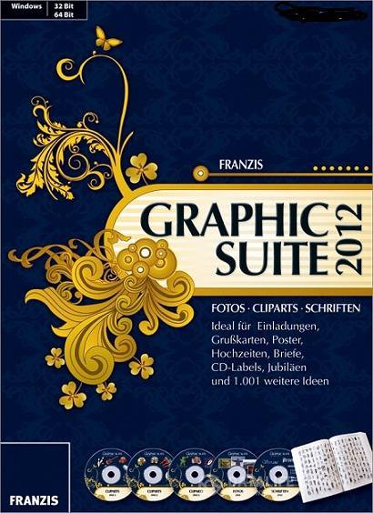 Franzis Graphic Suite 2012 German (5DVD)