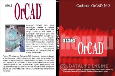 Cadence OrCAD 16.3 + OrCAD PSpice Schematics + CRACK + Hotfix SPB16.30 + Учебное пособие