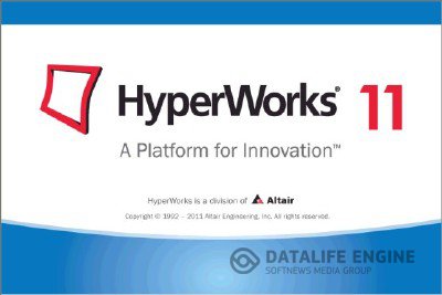 Обновление Altair HyperWorks 11.0.130 Win x86+x64 [2012, ENG] + Crack