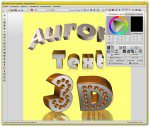 Aurora 3D Text & Logo Maker 12 + Portable версия (2012)