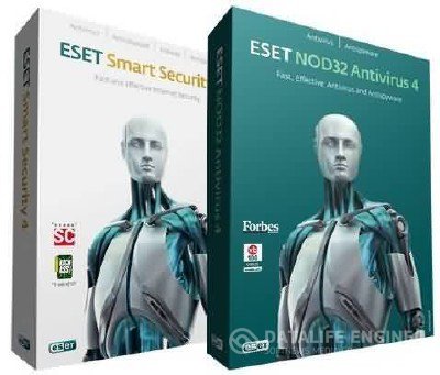ESET NOD32 Antivirus & ESET Smart Security 4.2 + Ключи для ESET NOD32 (2012)