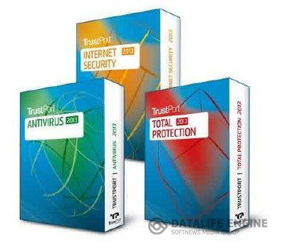 TrustPort Total Protection 2013 + TrustPort Internet Security 2013 + Total Protection 2012