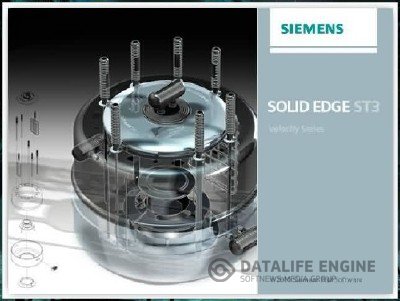 Siemens Solid Edge ST3 (32bit+64bit) Rus + Двенадцатый пакет обновлений