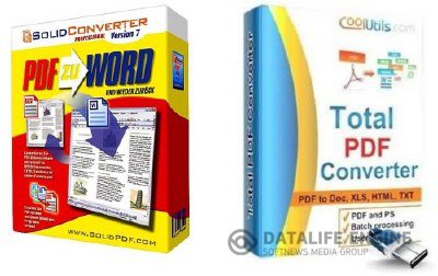 Solid Converter PDF 7.2 Final + Coolutils Total PDF Converter 2.1 + Portable версии [2012, RUS]