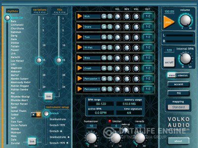 Volko Audio Alaturka Drum 1.2.2 VST.RTAS.AU WIN.OSX x86 [17.08.2012] + Crack