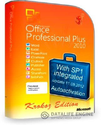 Microsoft Office 2010 Pro Plus SP1 14 + Office Tab Enterprise Edition 9 [2012, RUS]