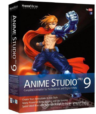 Anime Studio Pro 9.1 build 6434 Final [2012,Eng] + Crack